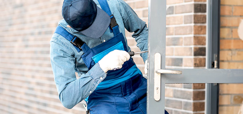 Pivot Storefront Door Locks Installation in West Sacramento, California